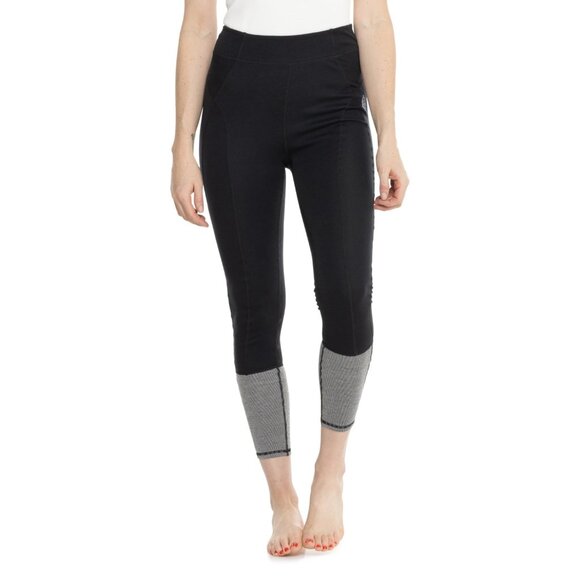 NEW Free People Moonlight Base Layer Leggings Merino Wool in black 1125 4S2 - Picture 9 of 11